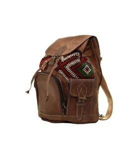 Mochila de cuero