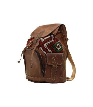 Mochila de cuero