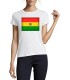 Camiseta de cuello redondo para mujer
