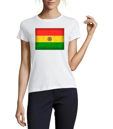 Camiseta de cuello redondo para mujer