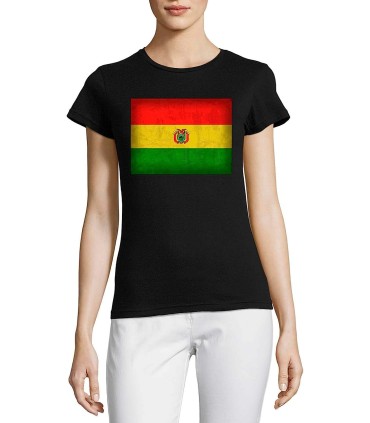 Camiseta de cuello redondo para mujer